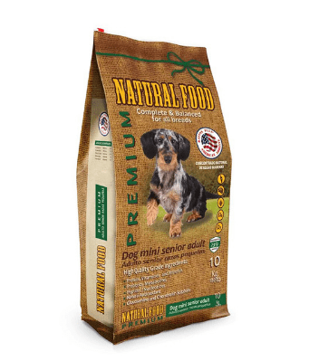 Natural Food Dog Mini Senior 10Kg1