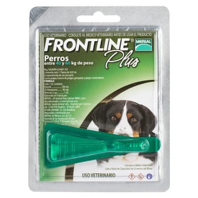 Pipeta Frontline Plus Perros 40 A 60 Kg