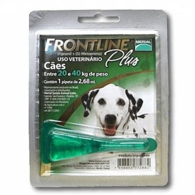 Pipeta Frontline Plus Perros 20 A 40 Kg