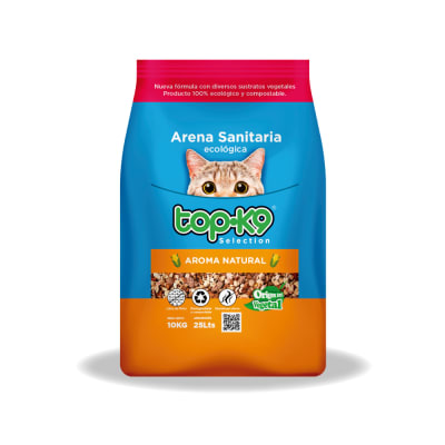 TopK9 Arena Ecologica Natural 10 Kg