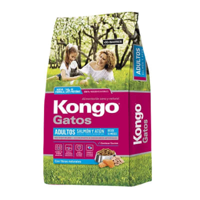 Kongo Gatos Salmon & Atún 8 KG