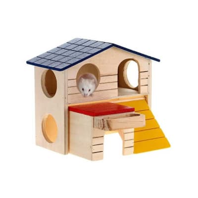 Casa De Madera Grande Para Hamster
