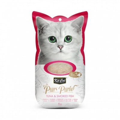 KITCAT 4x15G Tuna & Smoked Fish