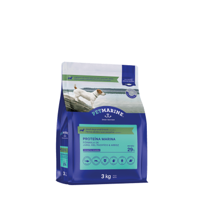 Pet Marine Dry Perro Adulto Raza Pequeña 3 KG.