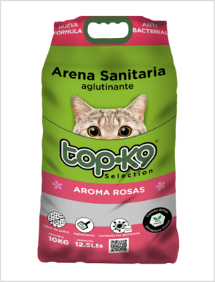 Arena aglutinante TOPK9 Rosas 10 kg