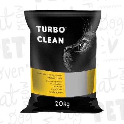ARENA TURBO CLEAN LIMÓN 20 KG