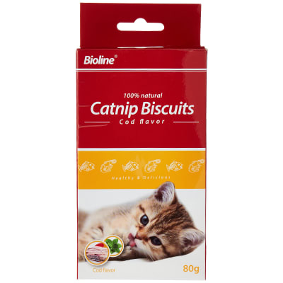 Catnip Galletas Sabor Bacalao 80 gr.