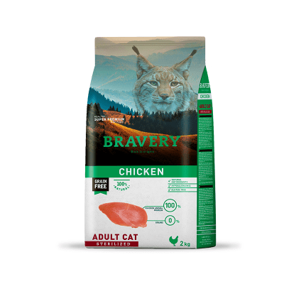 Bravery Chicken Adult Cat Sterilized 2Kg1
