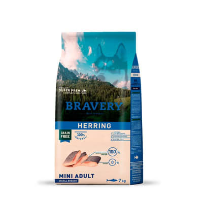 BRAVERY HERRING MINI ADULT SMALL BREEDS  2 KG1