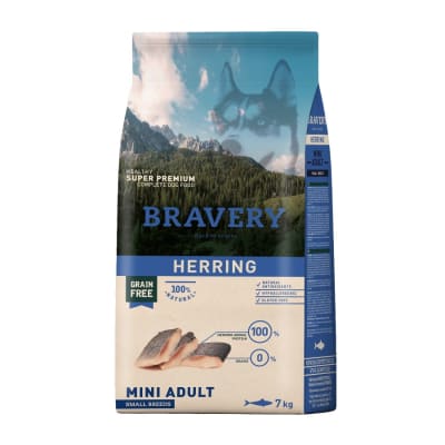 BRAVERY HERRING MINI ADULT SMALL BREEDS 7KG