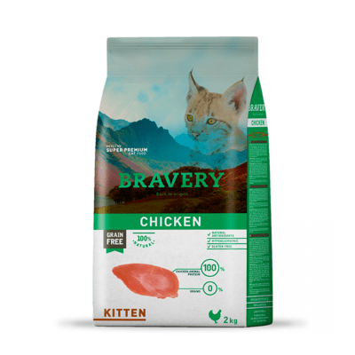 Bravery Chicken Cat Kitten 2 Kg1