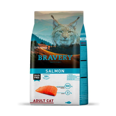 Bravery Salmon Adult Cat 2Kg.