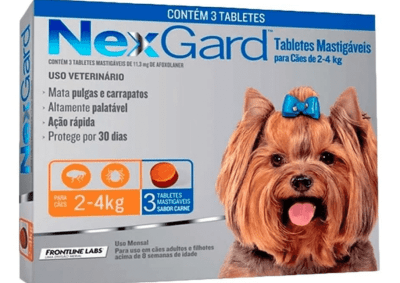Nexgard Antiparasitario 3 Comprimidos 2 A 4 Kg.