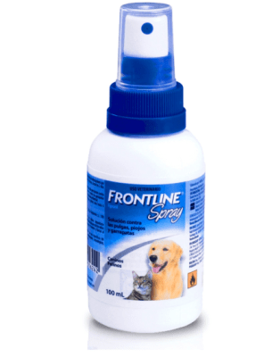 Frontline Spray Elimina Pulgas Y Garrapatas 100 Ml.