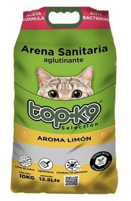 Arena Aglutinante Topk9 Limón 10Kg1