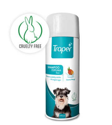 Shampoo Espuma Seca Perro 170 Cc