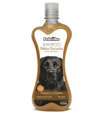 PETBRILHO SHAMPOO PELOS OSCUROS 500 ML