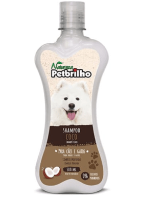 Petbrilho Shampoo de coco 500 ml