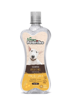 PETBRILHO SHAMPOO AVENA & MIEL 500 ML