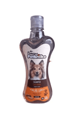 PETBRILHO SHAMPOO CASTAÑA 500 ML