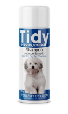 Tidy Shampoo Seco Perro 100 Gr