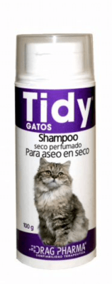 Tidy Shampoo Seco Gato 100 Gr