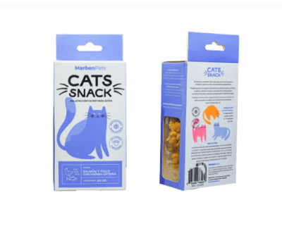 Cats Snack Salmon Y Pollo Con Hierba Gatera 80Gr