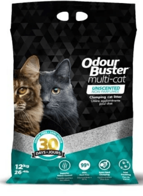 Odour Buster Multi-Cat Litter12Kg.