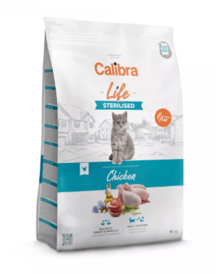 Calibra Cat Life Sterelized Chicken 6KG