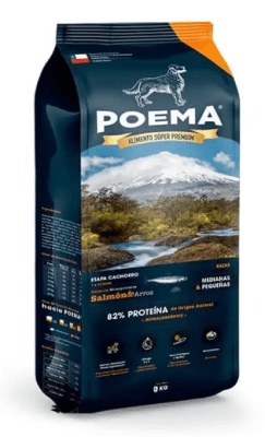 Poema Canino Seco Cachorro Peq/Med Salmón 12 KG1