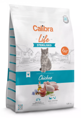 Calibra Cat Life Sterilised Chicken 1.5 KG