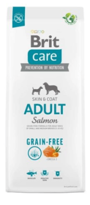 Brit Care Dog GF Adult Salmon 12 KG.