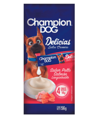 Snack Champion Dog Delicias Pollo - Salmon 14 GR.1
