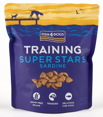 Fish4Dogs Treats Super Star Trainning 150Gr.