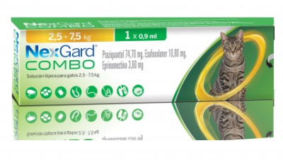 Nexgard Combo Cat 2.5 - 7,5 KG1