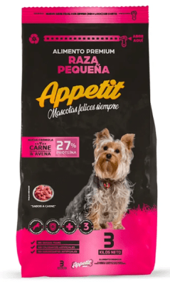 Appetit Adulto Raza Pequeña 3 KG