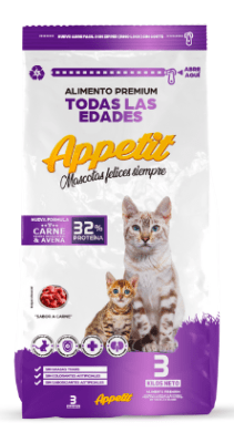APPETIT GATO 3 KG