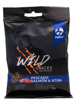Snack Wild Salmon & Atún 75 Gr.