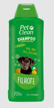 Pet Clean Shampoo y Acondicionador Cachorro 700 Ml