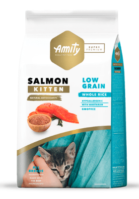 AMITY SP LOW GRAIN SALMON KITTEN 2 KG