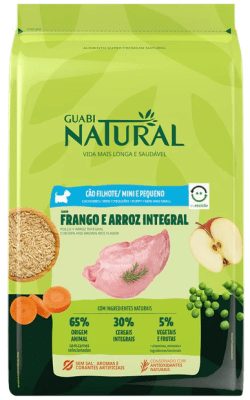 Guabi Natural Perro Cachorro Peq/Mini Pollo y Arroz 2.5 KG