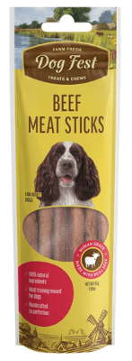 DogFest Snack Beef Meat Sticks 45 Grs.