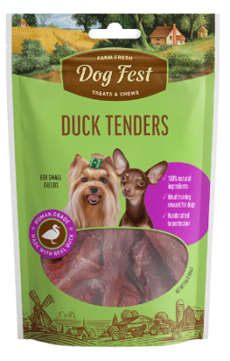 Dogfest Snack Duck Tenders 55 Grs.