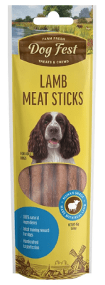 Dogfest Snack Lamb Meat Sticks 45 Grs.