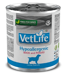 Lata Vetlife WF Dog Hypoallergenic Duck 300g