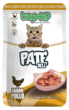 Snack Pate Deli Gato Pollo 85 Grs.