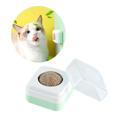 Bola Catnip Adherente Pared
