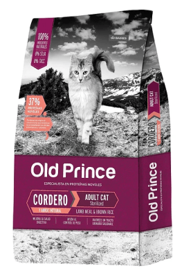 Old Prince Gato Sterilized Cordero y Arroz 7.5 KG1