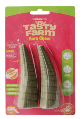 Cuerno Vaca Masticable Soporte Colageno S/M