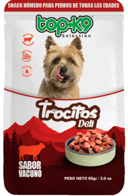 Snack Trocitos Deli Vacuno 85 Grs.